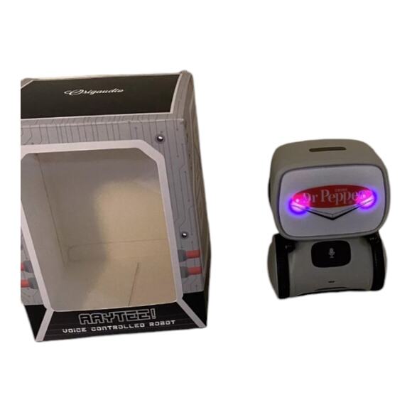 Dr Pepper Logo Origaudio Aaytee - Voice-Controlled Robot Can Talk, Dance & Sing - Picture 4 of 13